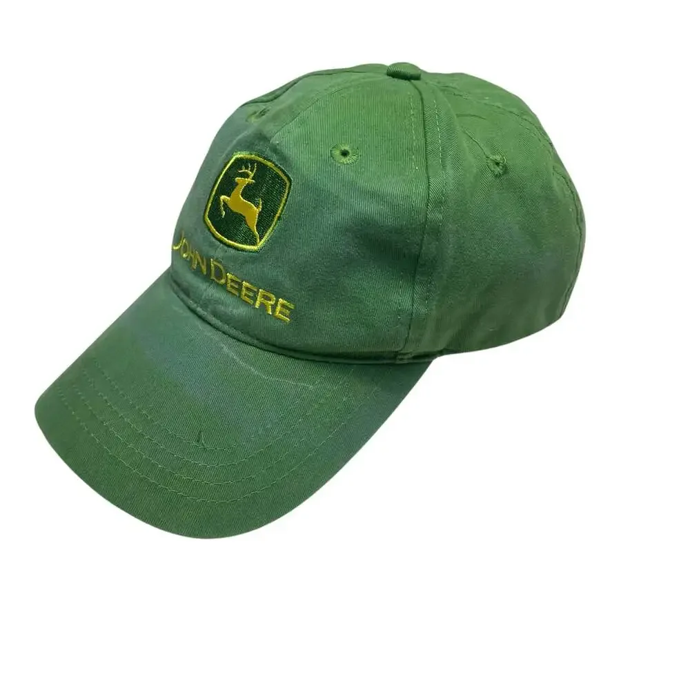 John Deere Owners Edition Green Adjustable Embroidered Logo Hat Cap